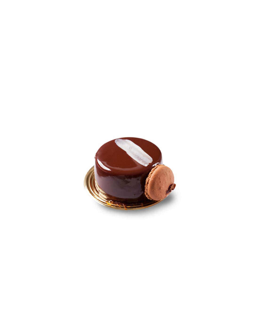 Président professionnel - Gâteau individuel Chocolat Caramel Tonka