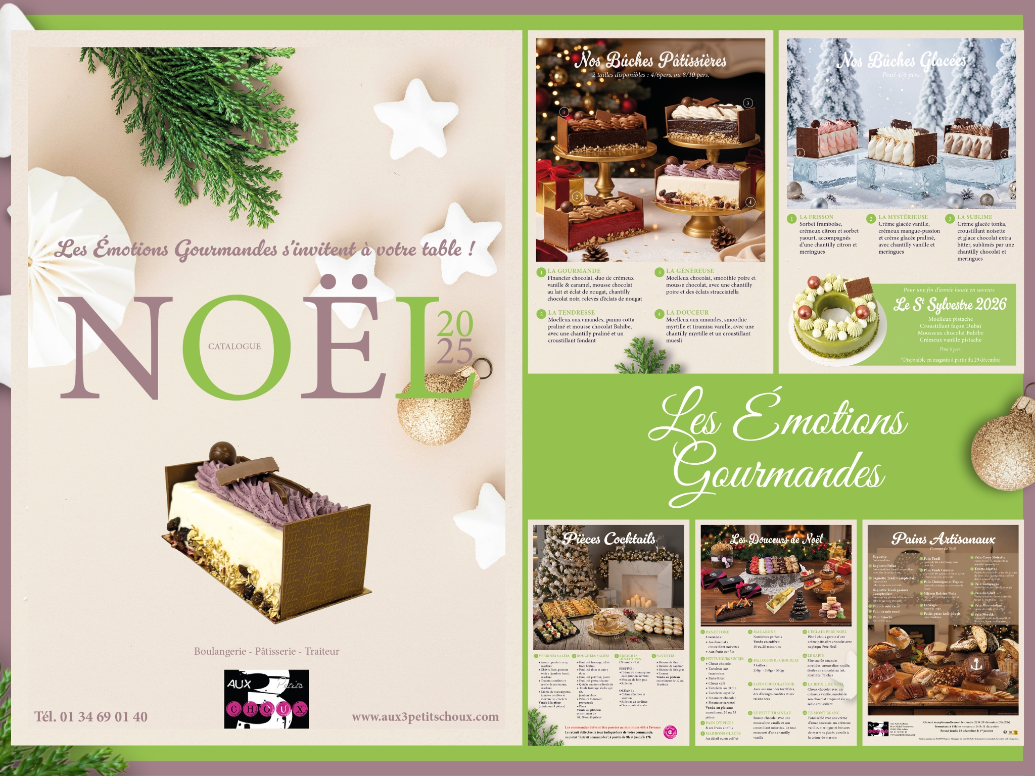 calendrier de l'avent 2025 Aux 3 petits choux L'Isle-Adam